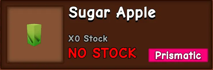 Sugar Apple seed in Grow a Garden Roblox