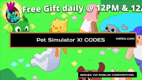 Pet Simulator X codes
